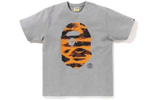 Bape Tiger Camo Ape Head Tee