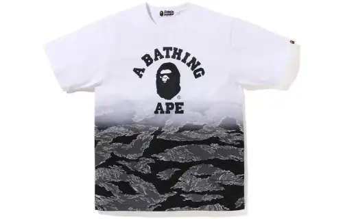 Bape Tiger Camo Gradation College Tee