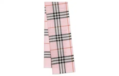 Burberry Check Pattern Scarf