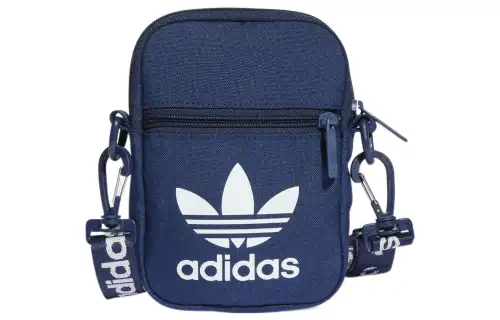Adidas Originals Trefoil Fabric Handbag, Shoulder Bag, Crossbody Bag Regular Unisex Blue