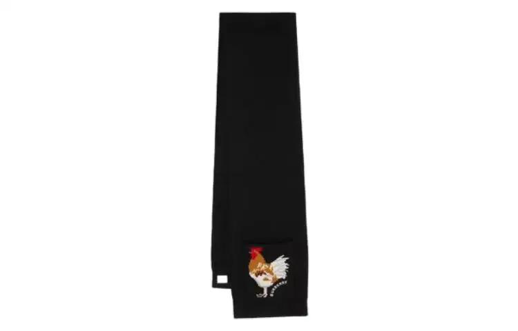 Burberry Knit Scarves Women's Black