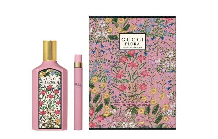 GUCCI Dreamy Gardenia, Women's Perfume Sets Eau De Parfum EDP Oriental Floral Scent 100ml+10ml Birthday Gift