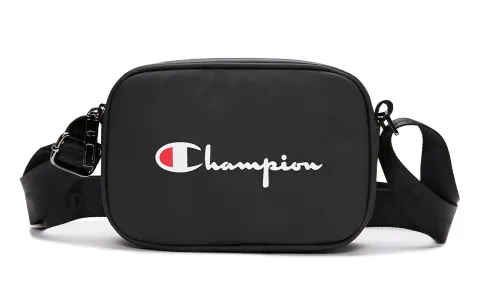 Champion Polyvinyl Chloride Crossbody Bag Medium Unisex Black