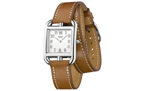 HERMES Cape Cod Wrist Watches Quartz Movement White Dial Women's