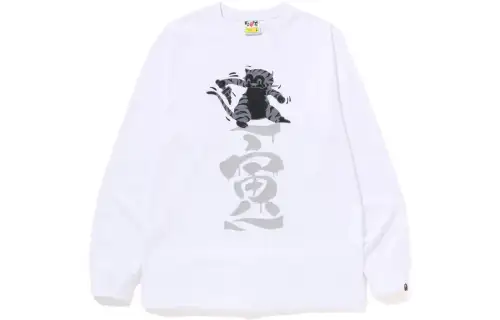 Bape Tiger Graphic L/S Tee
