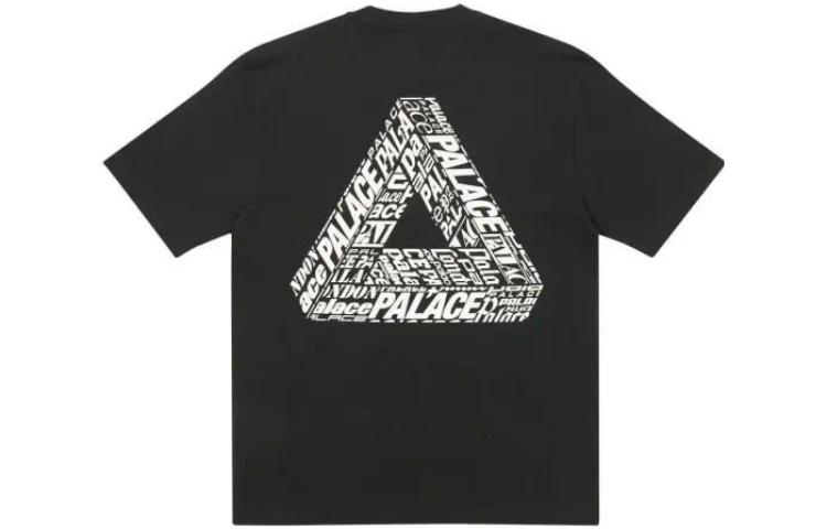 Футболка Palace Tri-text T-shirt (черная)