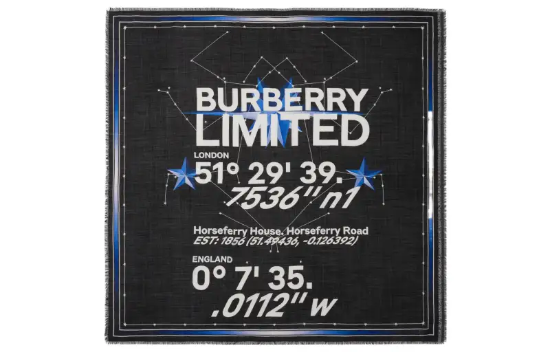 Burberry Wool Knit Scarves Women's