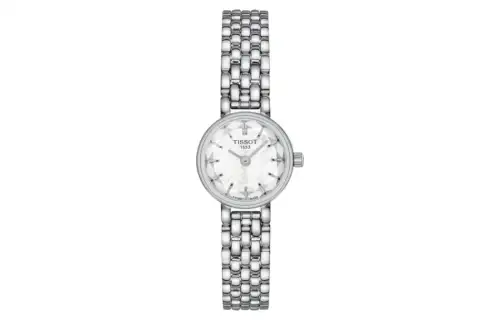TISSOT Tissot, quartz waterproof white dial, case stainless steel, watch strap, quartz mechanism, 30meter, 19.5mm