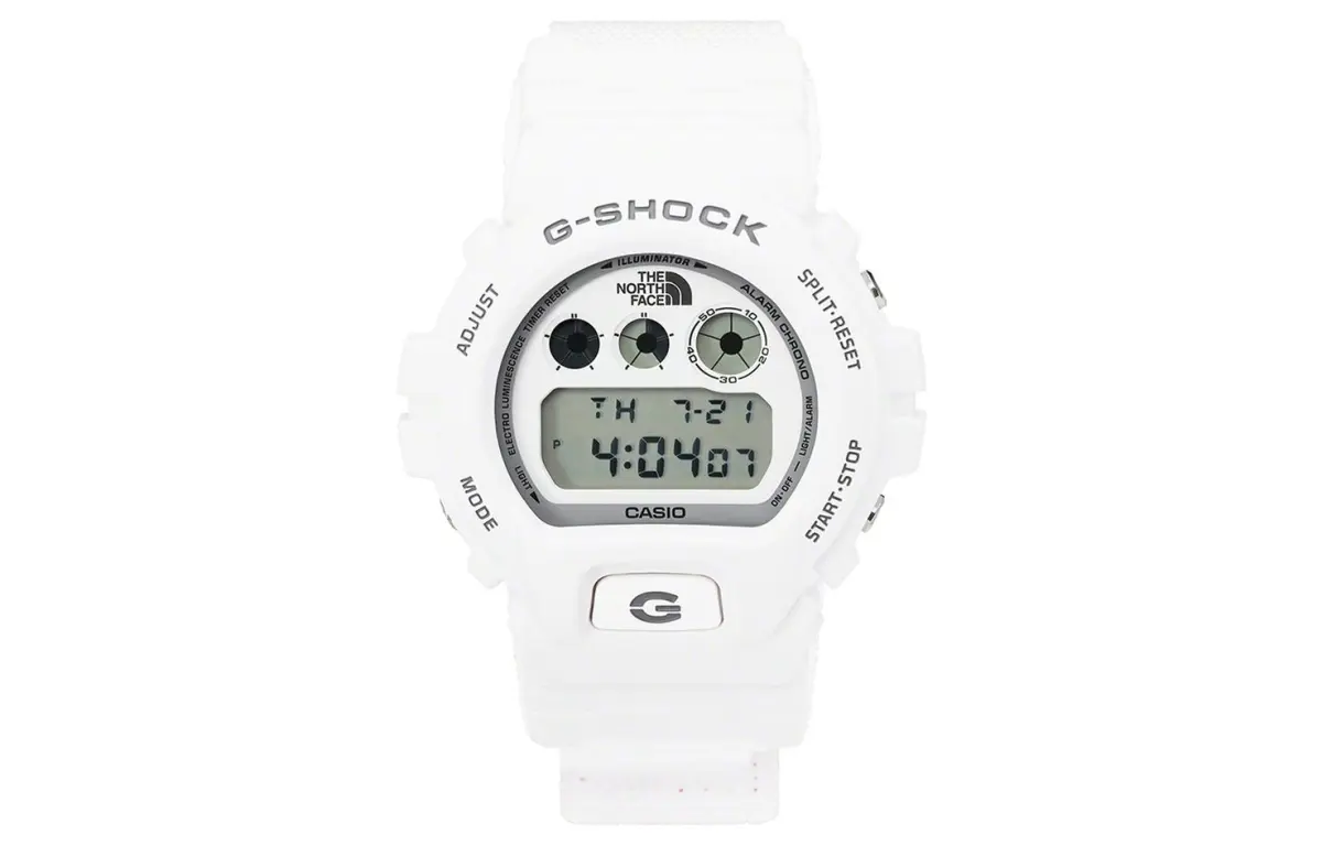 CASIO Unisex G-SQUAD Series White Watch DW-6900NS-7CR