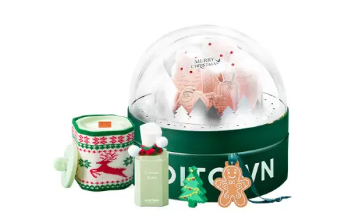 Gift box, perfume, candle for auto, scarf, 60 ml, 150g, 28g, 20g, #2022