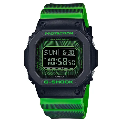CASIO Men G-SQUAD Series Green Watch DW-D5600TD-3PR
