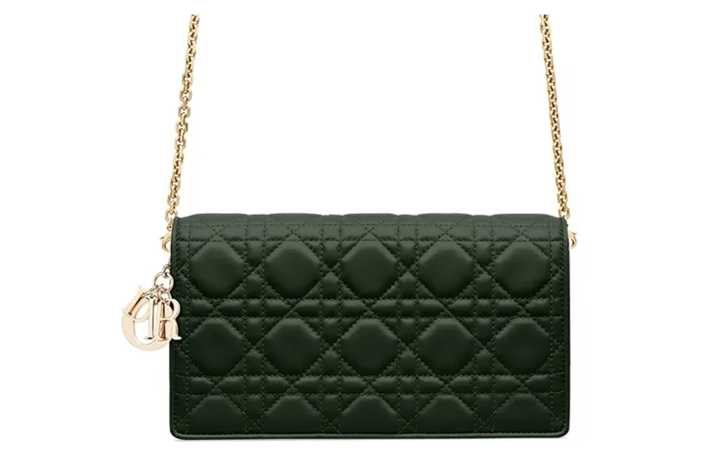 DIOR Lady Dior Sheepskin Shoulder Bag, Crossbody Bag, Clutch Women's Jasper