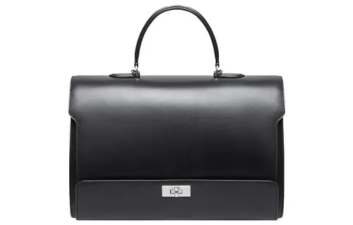 Balenciaga Cow Leather Shoulder Bag, Crossbody Bag, Handbag Large Women's Black
