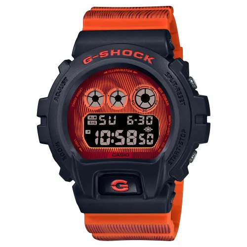 CASIO Men G-SQUAD Series Red Watch DW-6900TD-4PR