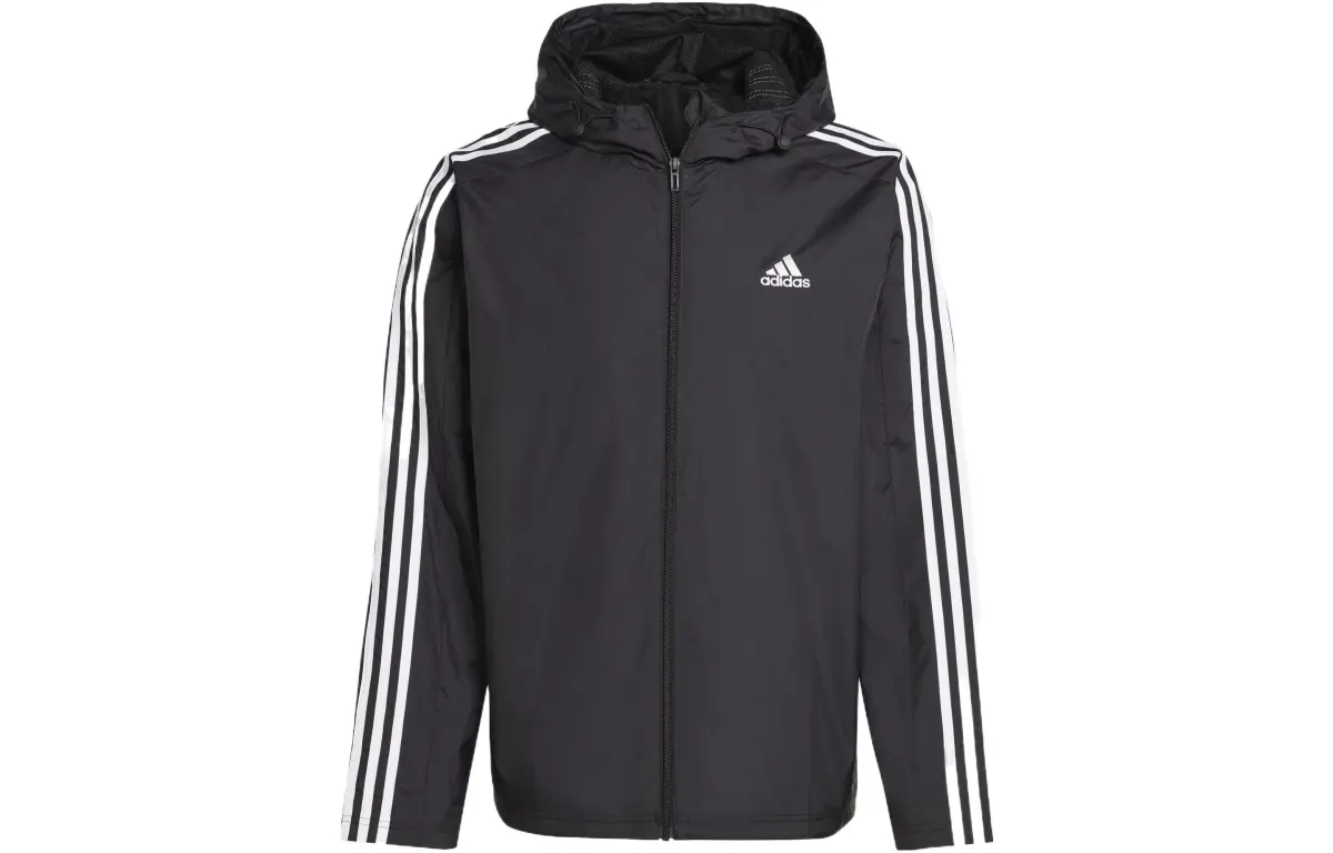 Adidas Windbreaker Jacket Men's Black
