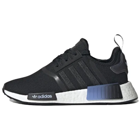 Adidas Originals Nmd R1 Core Black Cloud White Blue Dawn Women's
