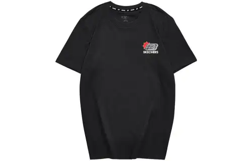 Skechers T Shirts Unisex Crew Neck Moderate Straight Fit