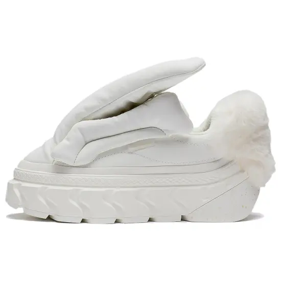LINING Casual Shoes Women's Low-Top Ecru