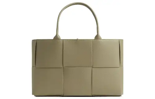 Bottega Veneta ARCO Calfskin Tote Bag, Shopping Bag, Shoulder Bag, Handbag Medium Women's Camel