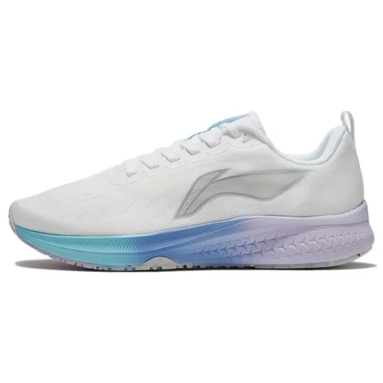 LINING Red Hare 5 Running Shoes Women's Low-Top Mist White