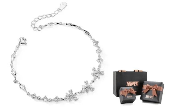 XXOFF 925 Sterling Silver Bracelets Women's