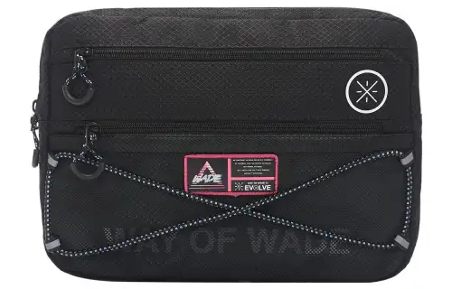 Li Ning Fabric Shoulder Bag, Crossbody Bag Regular Unisex Black