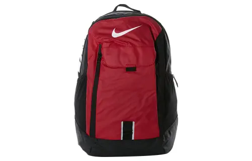 Nike Polyester Backpack Regular Unisex Red