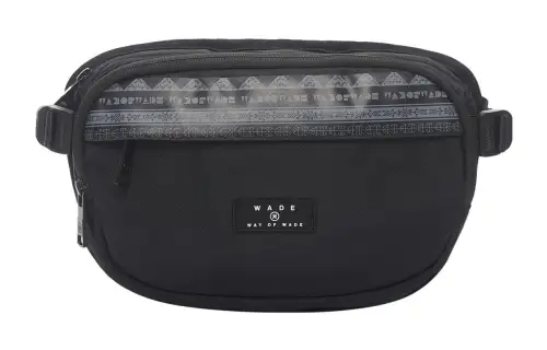 Li Ning Fabric Shoulder Bag, Crossbody Bag, Sling Bag Unisex Black