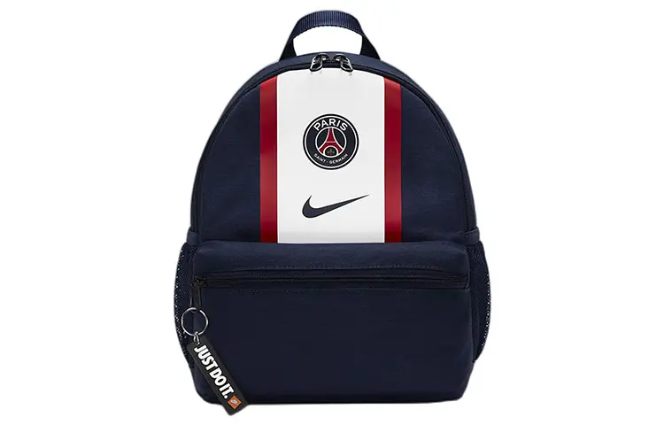 Nike Polyester Backpack Mini Unisex Marine Blue/Red/White