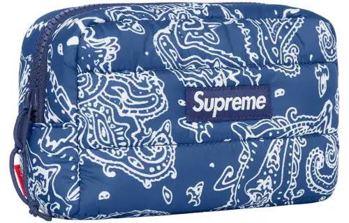 Supreme FW22 Week 14 Nylon Makeup Bag Handheld Storage Bag Unisex Multicolor