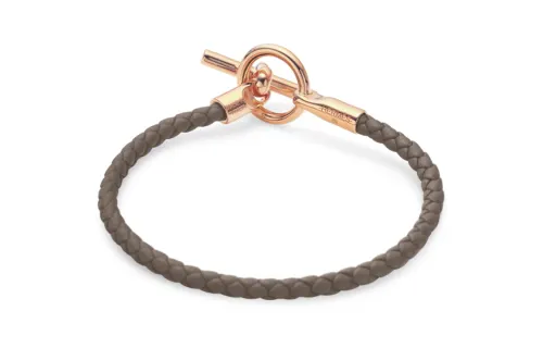 HERMES Glenan H Bracelet Unisex Brown
