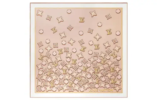 LOUIS VUITTON Silk Scarves Women's