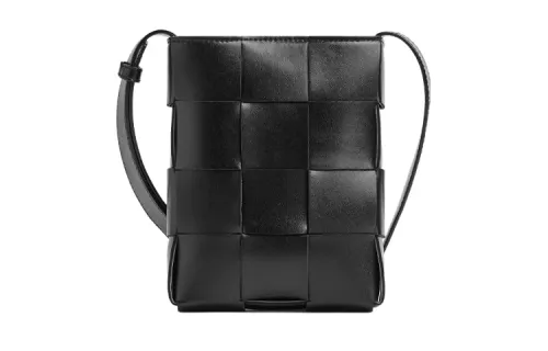 Bottega Veneta Interwoven Leather Phone Case