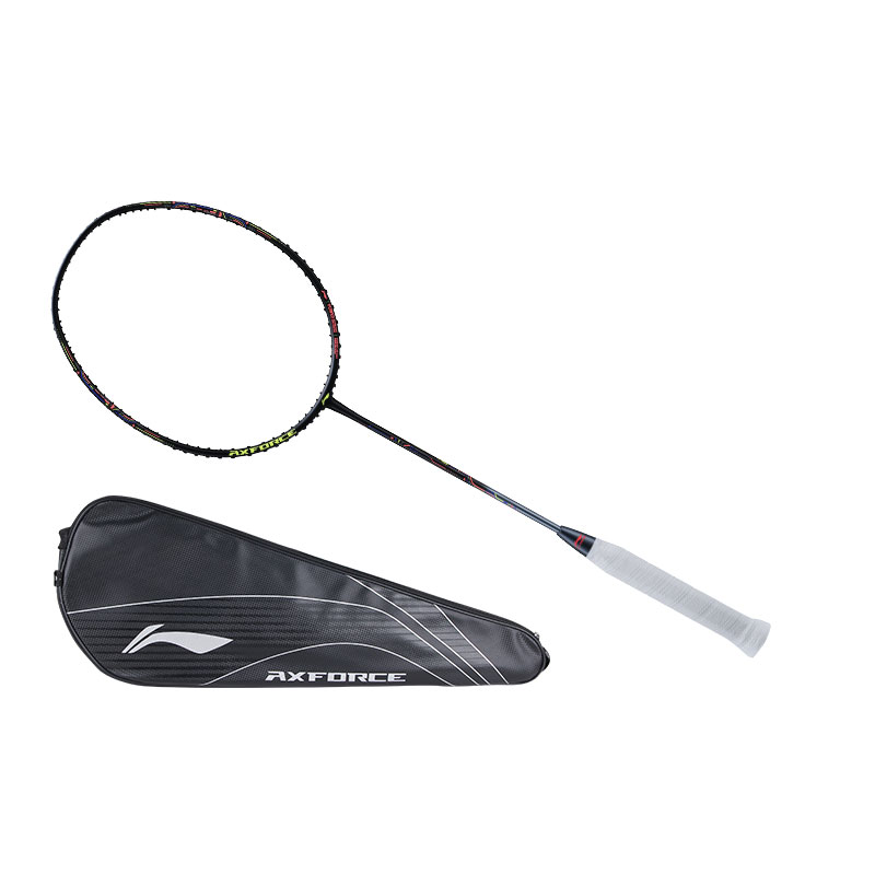 Li Ning Thunder 80 JR Full Carbon Badminton Rackets Control Type All around Defense Advanced Level 675mm Unisex