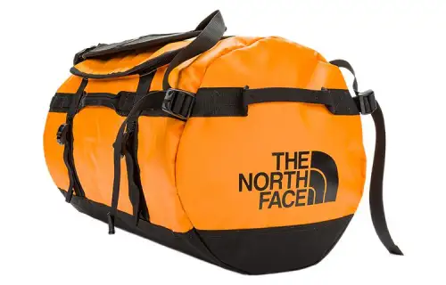 THE NORTH FACE 50L Luggage Bag, Travel Bag, Outdoor Bag Polyester Orange Unisex