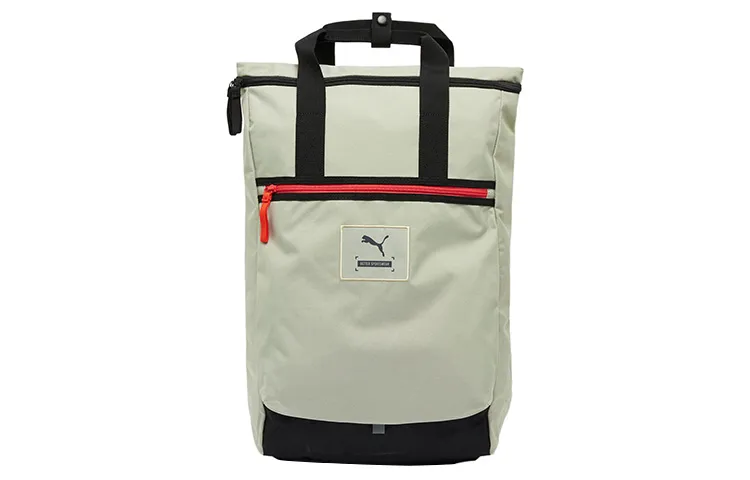 PUMA Fabric Handheld Backpack Regular Unisex Gray Green