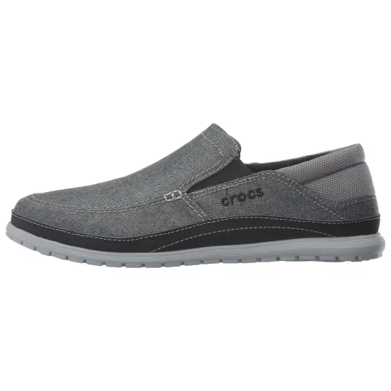 Crocs Santa Cruz Playa Slip On Shoes 'Dark Grey'