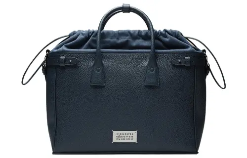 Maison Margiela 5AC Calfskin Shoulder Bag, Crossbody Bag, Handbag Men's Blue