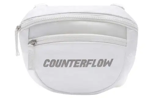Li Ning Sports Life Collection Polyethylene Shoulder Bag, Crossbody Bag Regular Unisex White