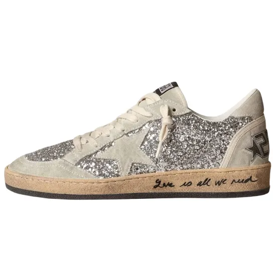 Golden Goose Ball-Star Glitter Low-top Sneakers