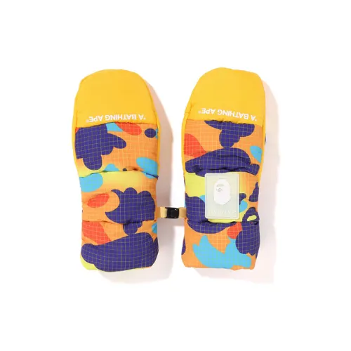 A BATHING APE Polyester Gloves Kids'