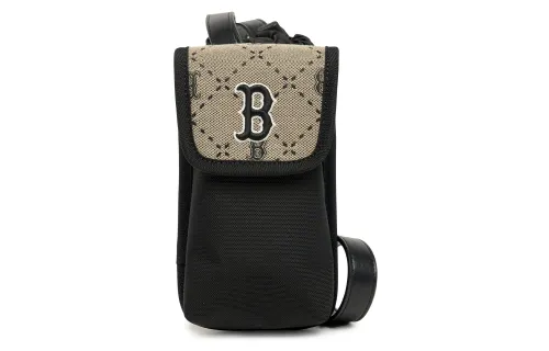 MLB Polyester Shoulder Bag, Crossbody Bag Regular Men's Umber