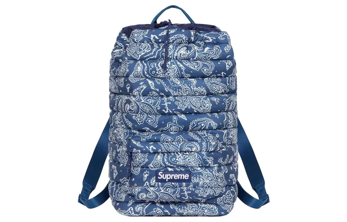 Supreme Nylon Fabric Backpack Regular Unisex Multicolor