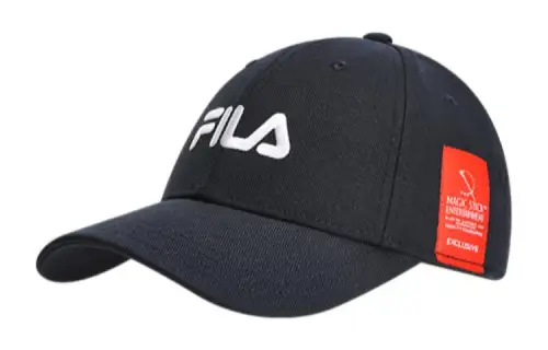 FILA Polyester Baseball Caps Unisex Blue