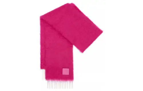 LOEWE Wool, Nylon, Mohair Knit Scarves Women's