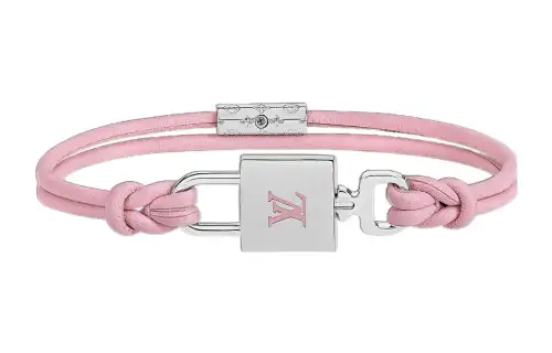 LOUIS VUITTON PADLOCK Wristband Women's Pink
