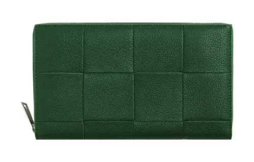 Bottega Veneta Cow Leather Wallet Men's Green