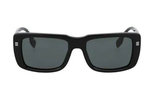 Burberry Plate Frame Rectangular Sunglasses Men's