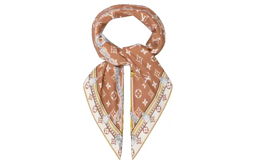 LOUIS VUITTON Square Silk Scarves Women's