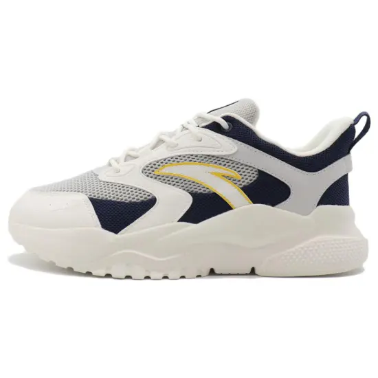 ANTA Life Collection Casual Shoes Men Low-Top Gray Blue/White
